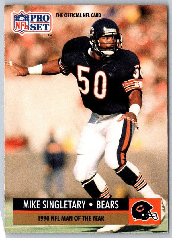 1992 Pro Set Power Mike Singletary #50