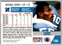 1991 Pro Set Michael Cofer #150
