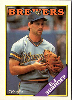 1988 Topps B.J. Surhoff #491