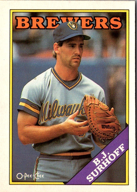 1988 Topps B.J. Surhoff #491