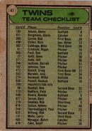 1979 Topps Minnesota Twins - Gene Mauch