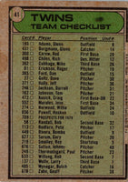 1979 Topps Minnesota Twins - Gene Mauch #41