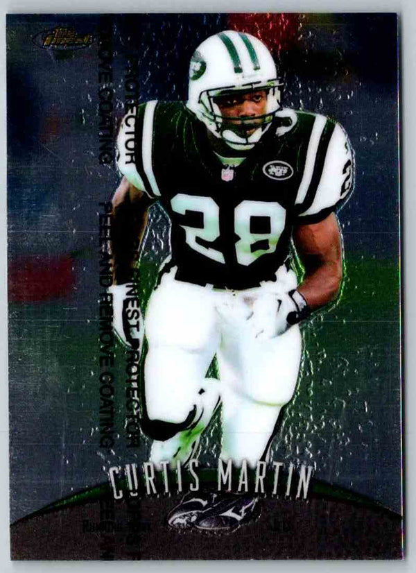 1998 Topps Finest Football Curtis Martin #190