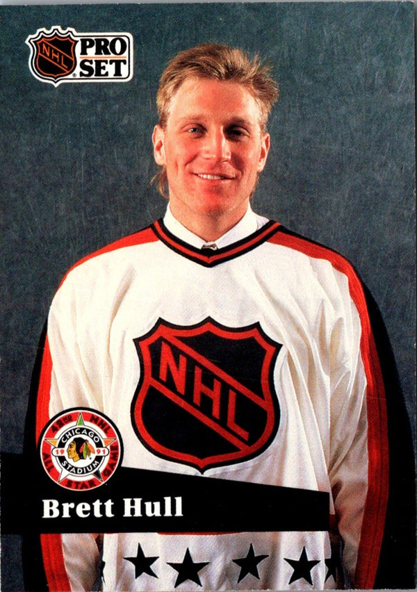 1991 Pro Set Brett Hull #290