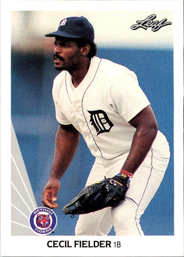 1990 Leaf Cecil Fielder #165