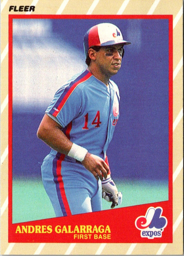 1989 Fleer SuperStars Andres Galarraga #15