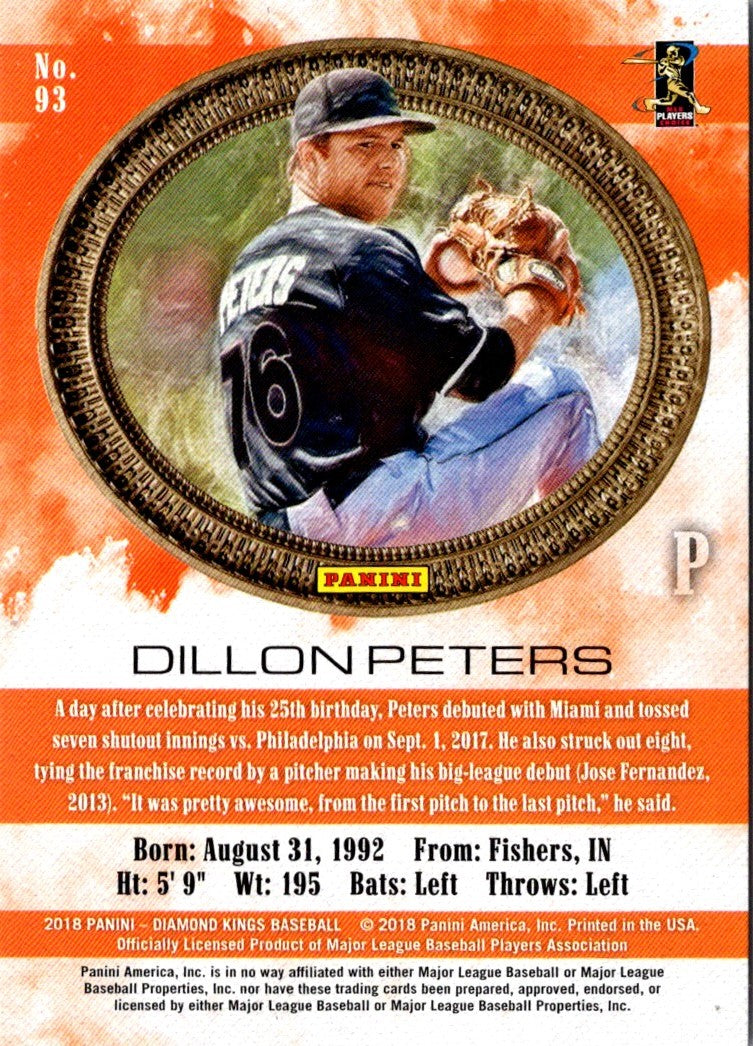 2018 Panini Diamond Kings Dillon Peters