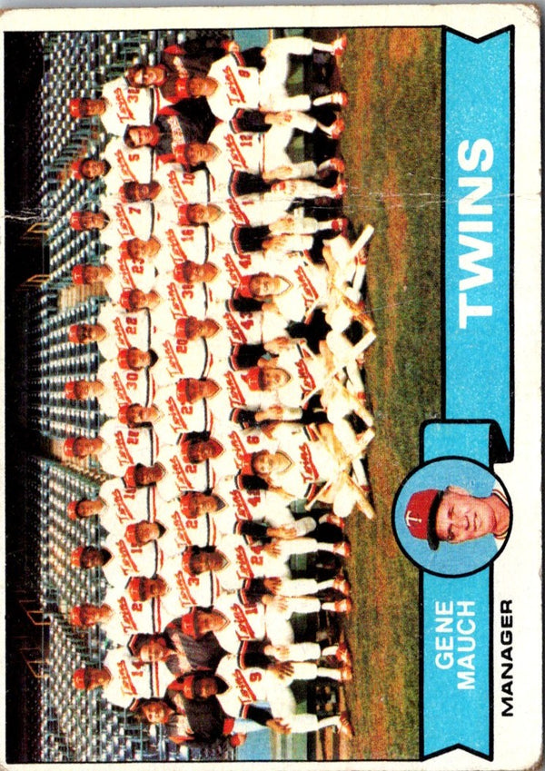 1979 Topps Minnesota Twins - Gene Mauch #41