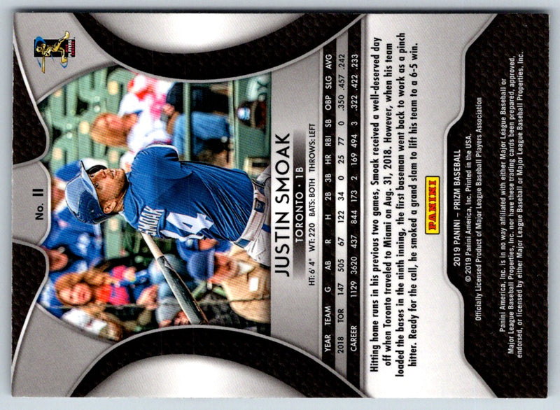 2019 Panini Diamond Kings Team Heroes Justin Smoak