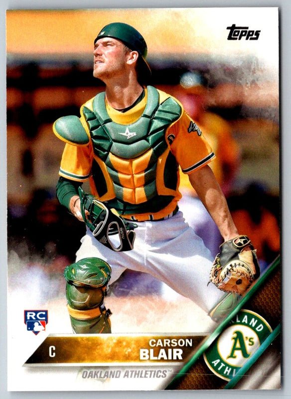 2016 Topps Carson Blair #352 Rookie