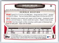 2013 Bowman Shelby Miller #32