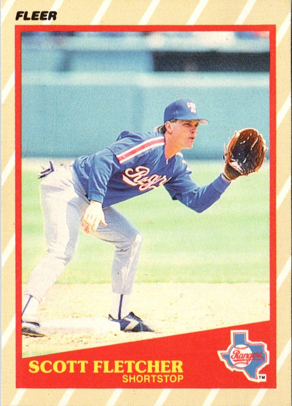 1989 Fleer SuperStars Scott Fletcher #14
