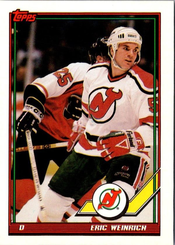 1991 Topps Eric Weinrich #92
