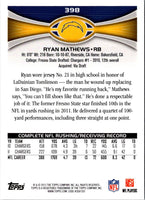 2012 Topps Ryan Mathews #398