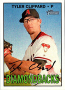 2016 Topps Heritage Red Backs Tyler Clippard