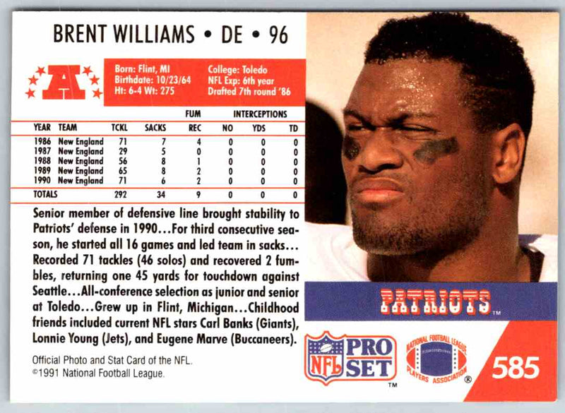 1990 Proset Brent Williams