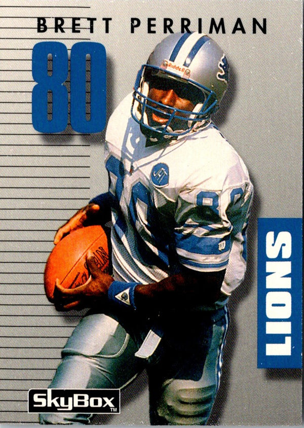 1992 Skybox Impact Brett Perriman #323