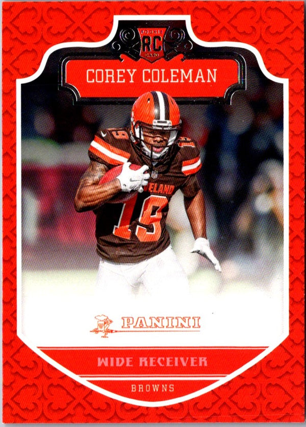 2016 Panini Bravery Green Corey Coleman #201 /199