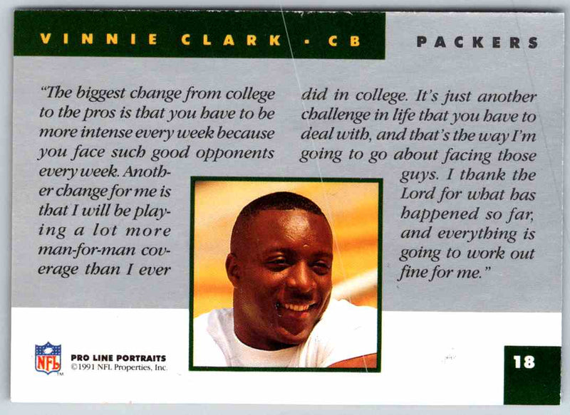 1991 ProLine Vinnie Clark