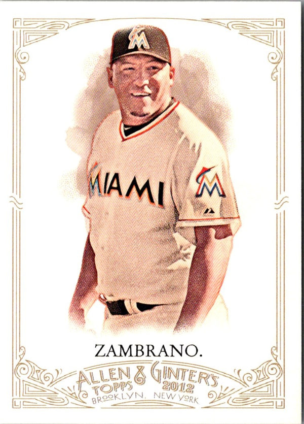 2012 Topps Allen & Ginter Carlos Zambrano #30