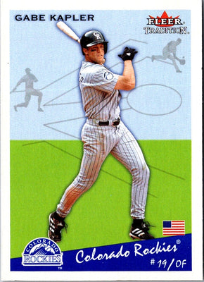 2002 Fleer Tradition Update Gabe Kapler #U266