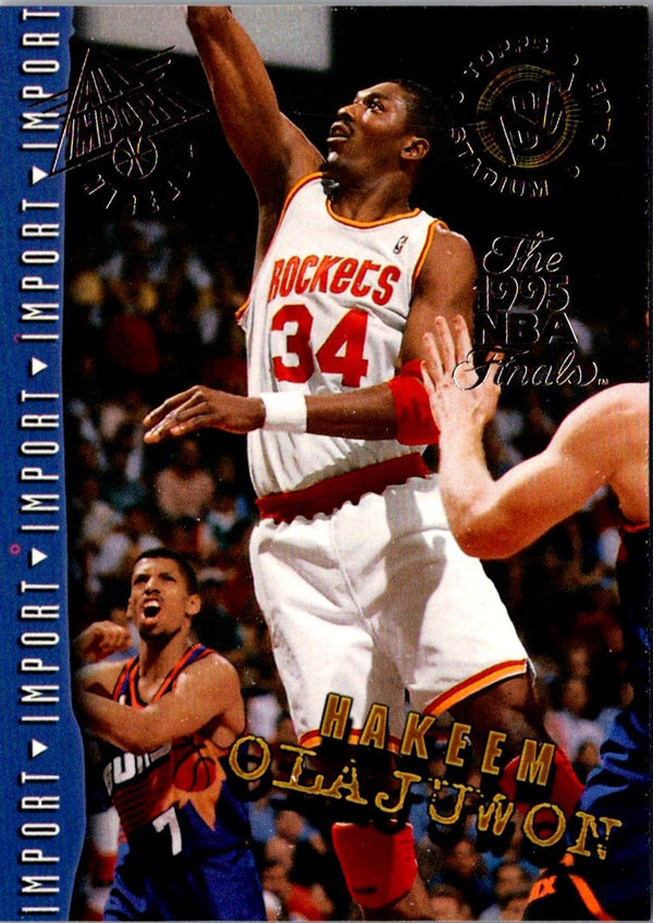 1994 Stadium Club Super Teams NBA Finals Hakeem Olajuwon #301