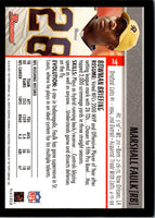 2001 Bowman Marshall Faulk #14