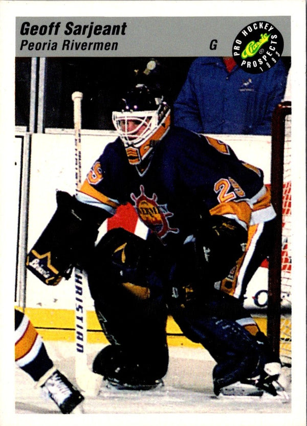 1993 Classic Pro Prospects Geoff Sarjeant #71