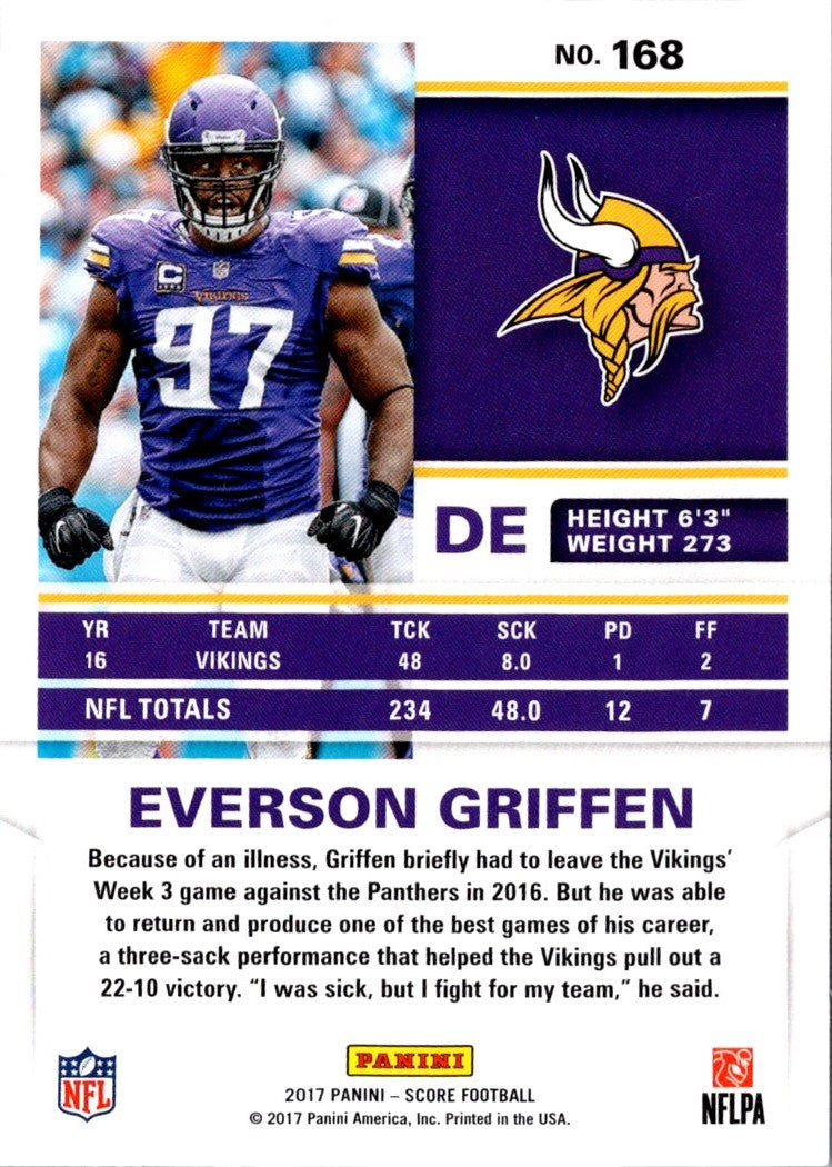 2017 Score Everson Griffen