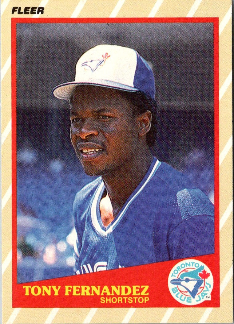 1989 Fleer SuperStars Tony Fernandez