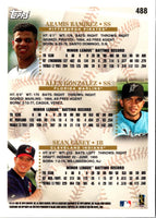 1998 Topps Aramis Ramirez/Alex Gonzalez/Sean Casey #488