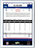 2005 Score Ike Hilliard #186