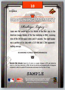 2003 Donruss Diamond Kings Rodrigo Lopez