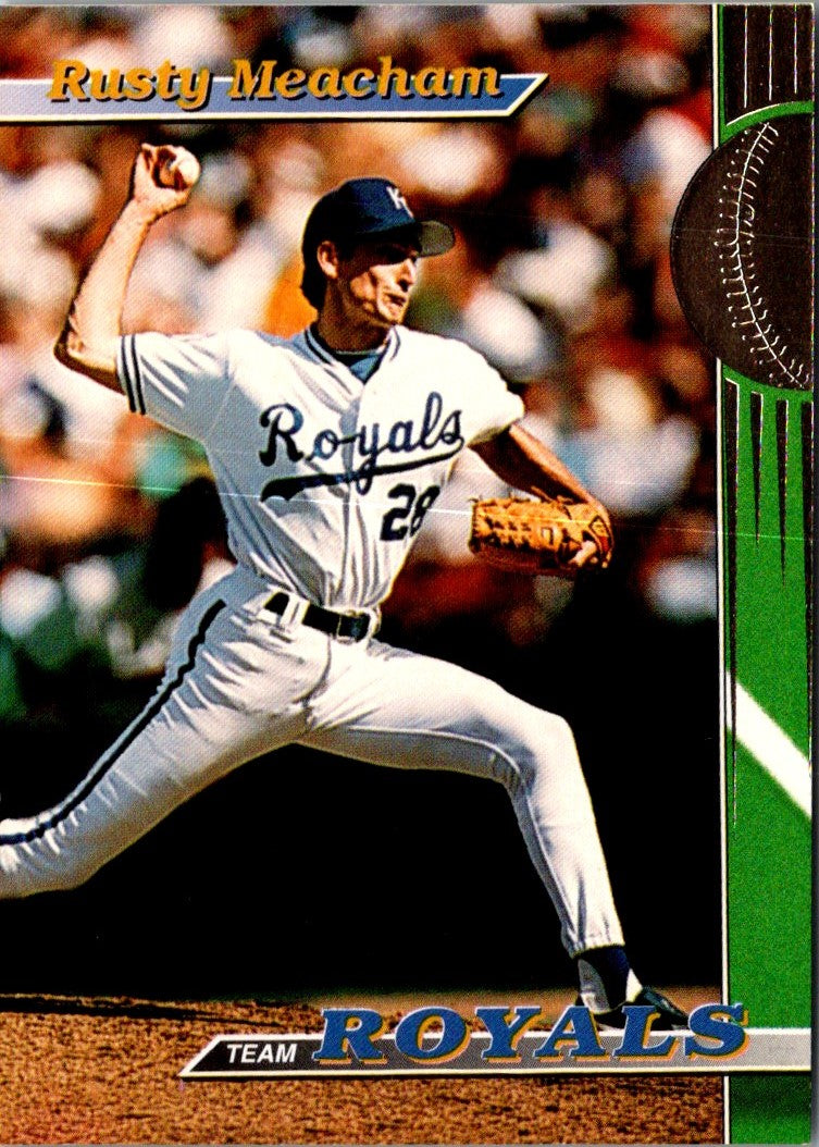 1993 Stadium Club Kansas City Royals Rusty Meacham