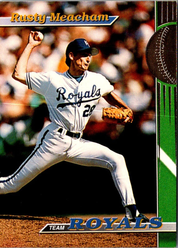 1993 Stadium Club Kansas City Royals Rusty Meacham #29