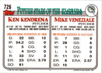 1993 Topps Gold Mike Veneziale/Ken Kendrena #726