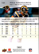 2008 Upper Deck First Edition Pisa Tinoisamoa