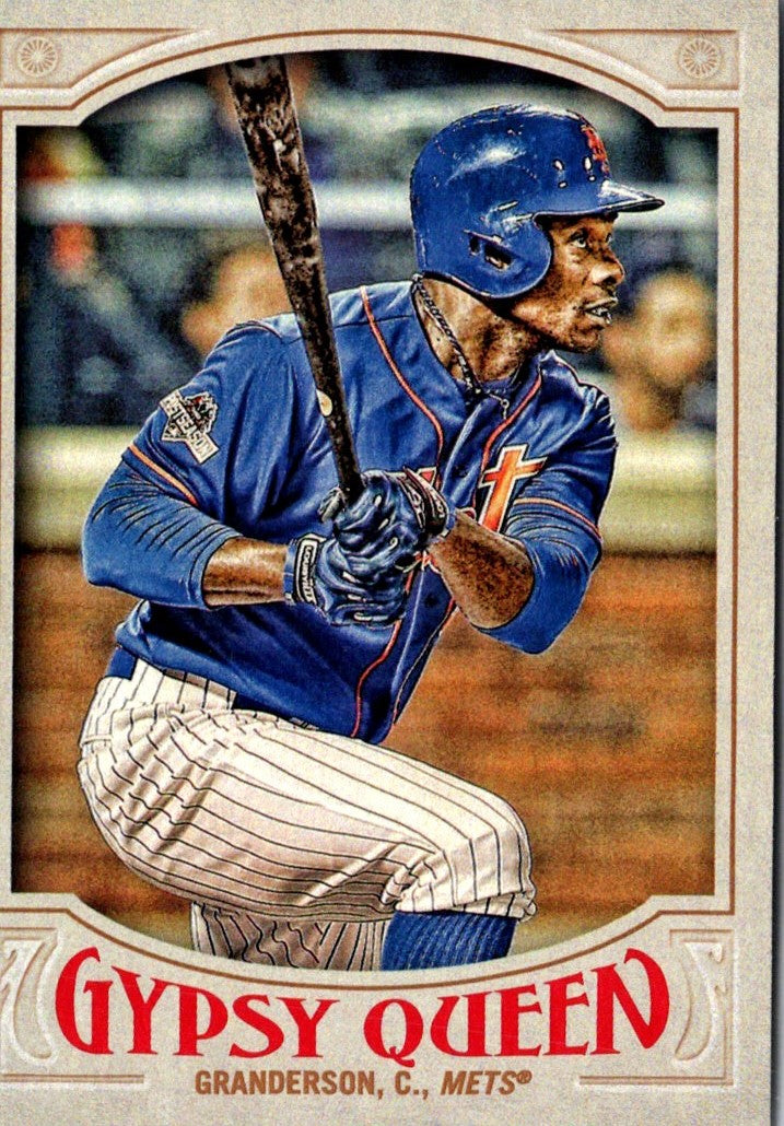 2016 Topps Gypsy Queen Curtis Granderson