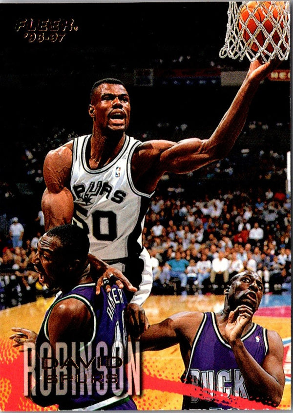 1996 Fleer David Robinson #100