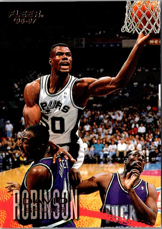 1996 Fleer David Robinson #100