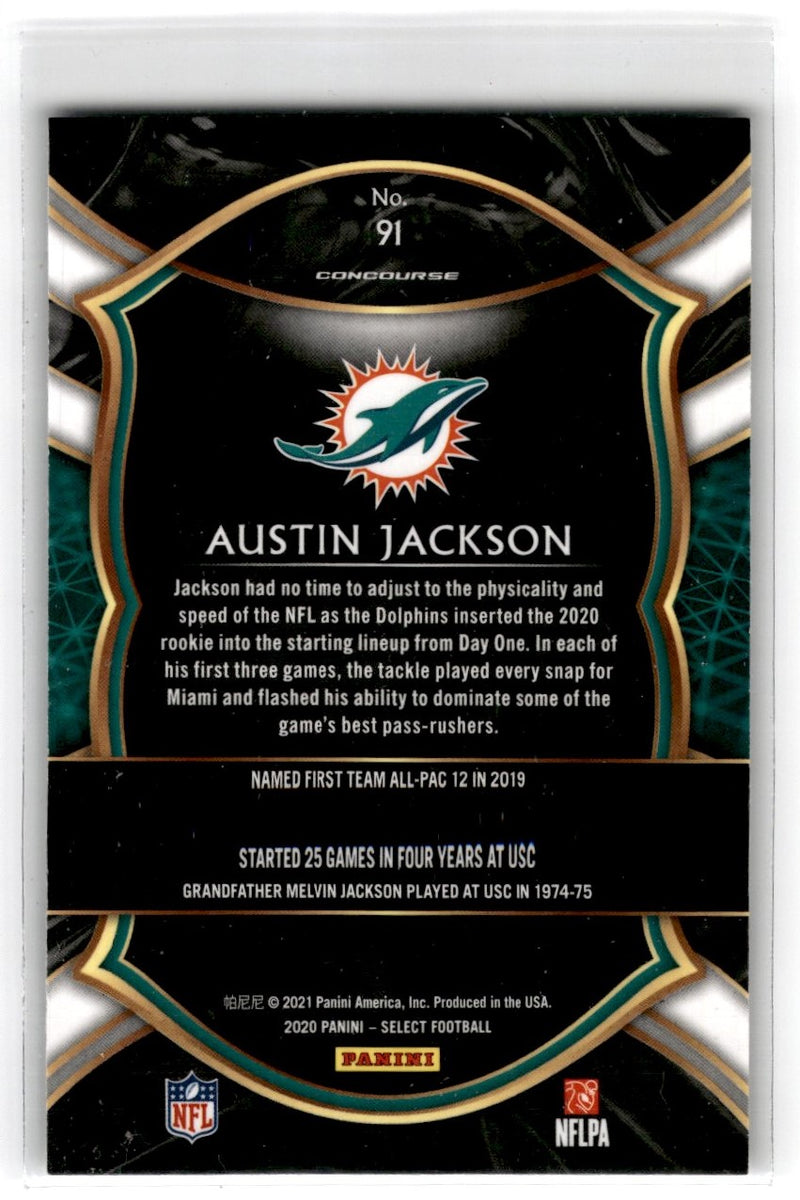 2020 Panini Select Austin Jackson