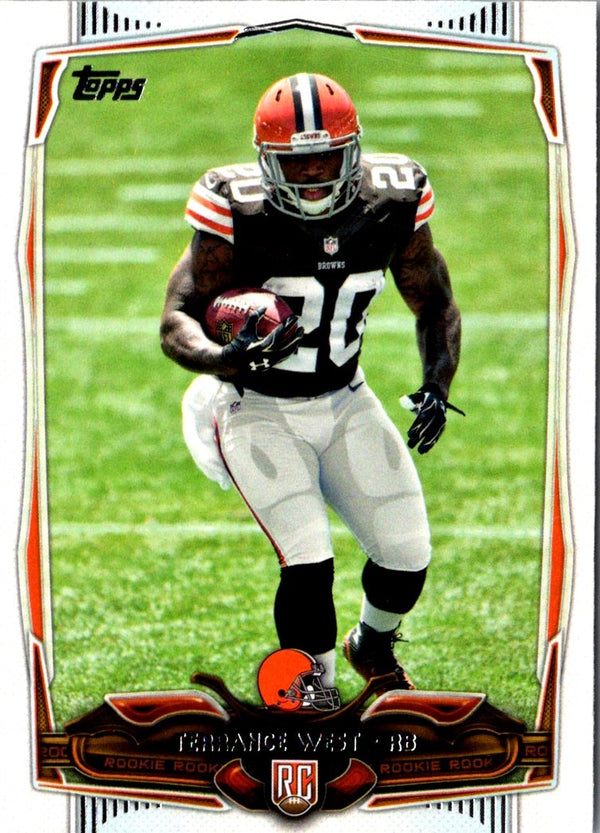 2014 Topps Terrance West #384 Rookie