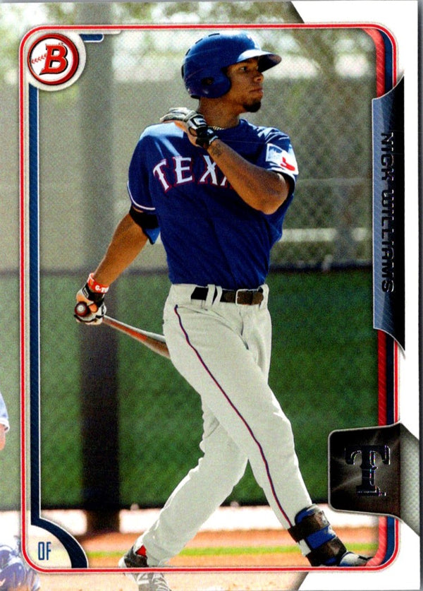 2015 Bowman Prospects Nick Williams #BP107