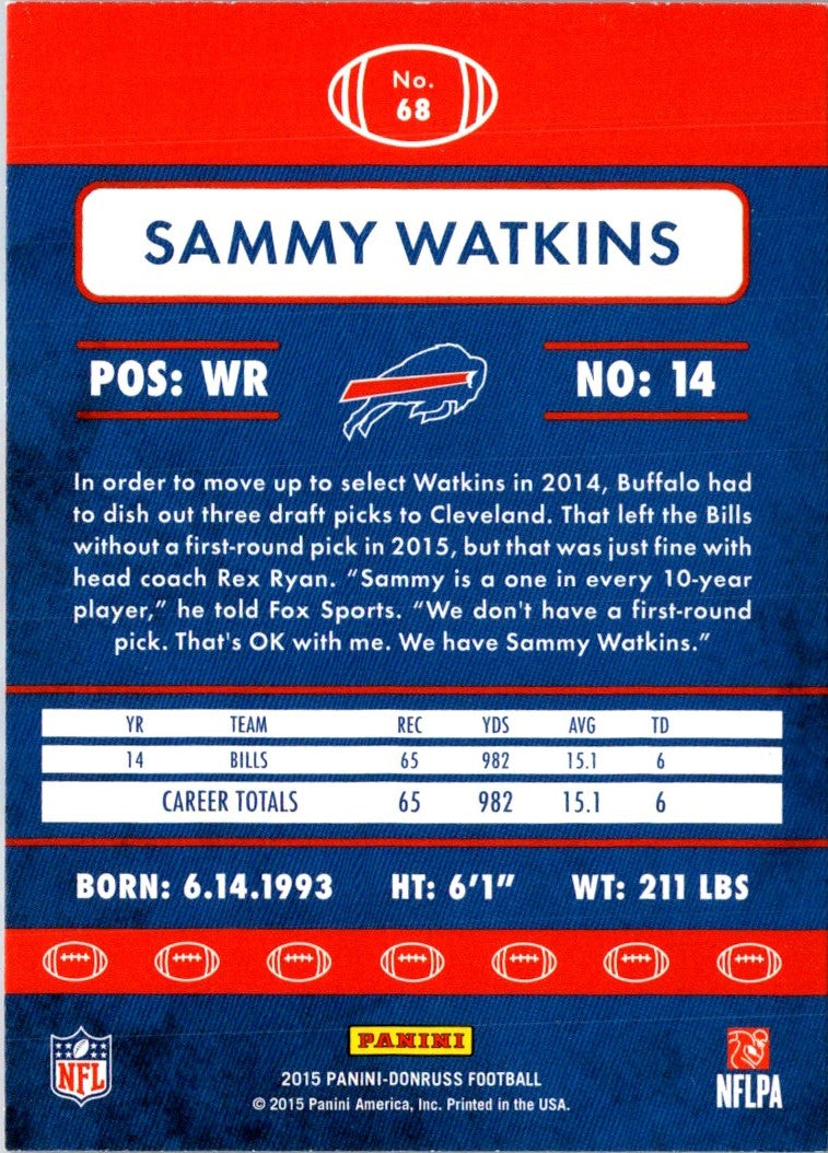 2015 Donruss Sammy Watkins