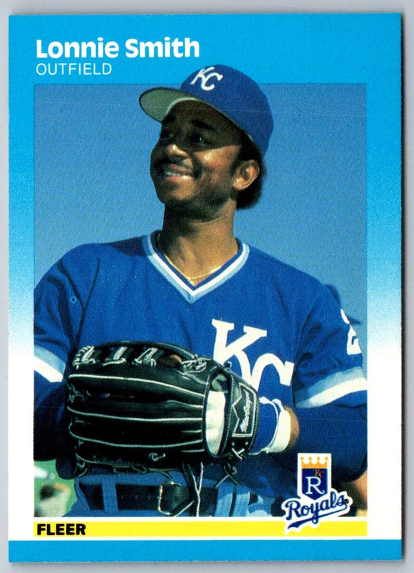 1987 Fleer Lonnie Smith #381