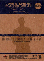 2002 Fleer Tradition Update John Stephens #U205