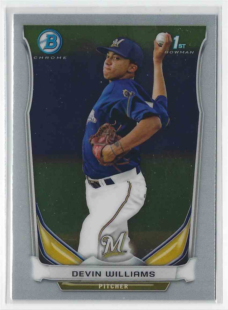 2014 Bowman Chrome Devin Wiliams