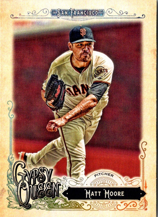 2017 Topps Gypsy Queen Matt Moore #138