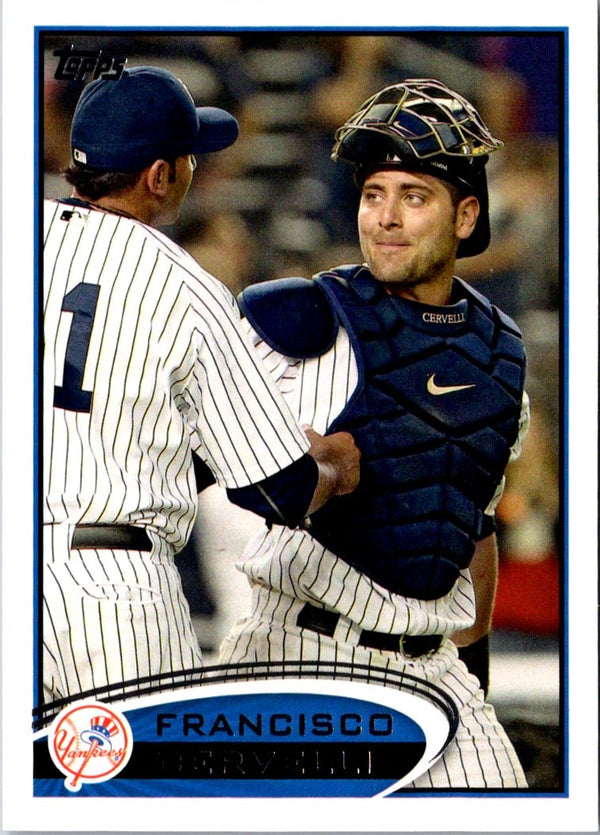 2012 Topps Francisco Cervelli #646