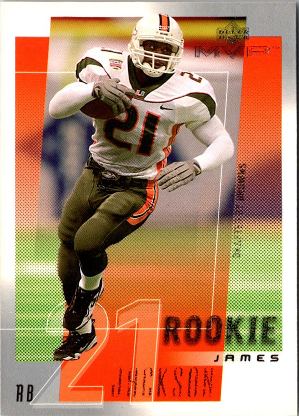 2001 Upper Deck MVP James Jackson #298 Rookie